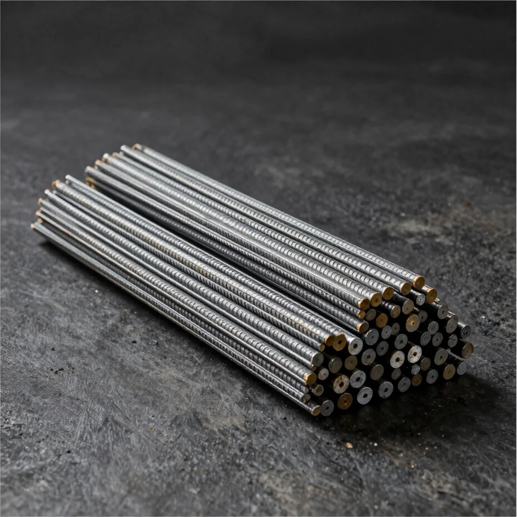 High-Yield TMT Rebar Bundles