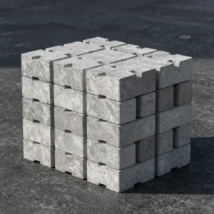 High-Density Concrete Paving Blocks